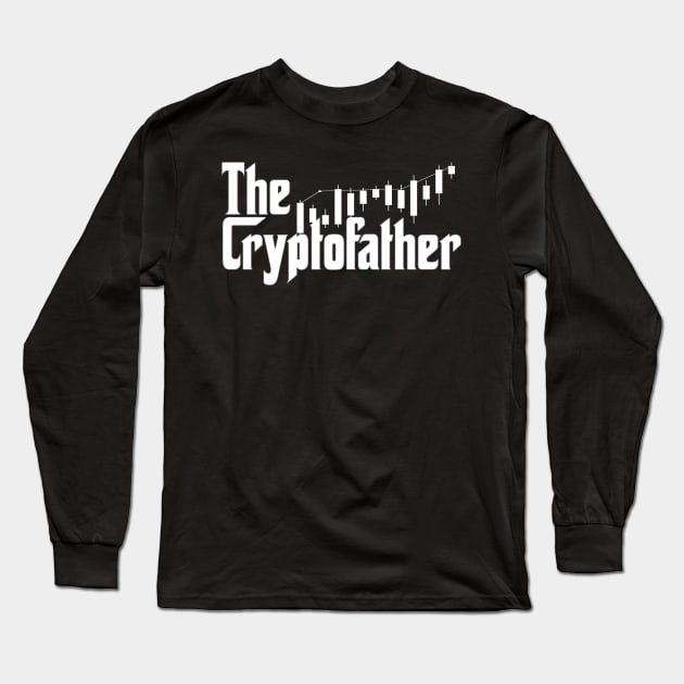 the cryptofather Long Sleeve T-Shirt by JayD World